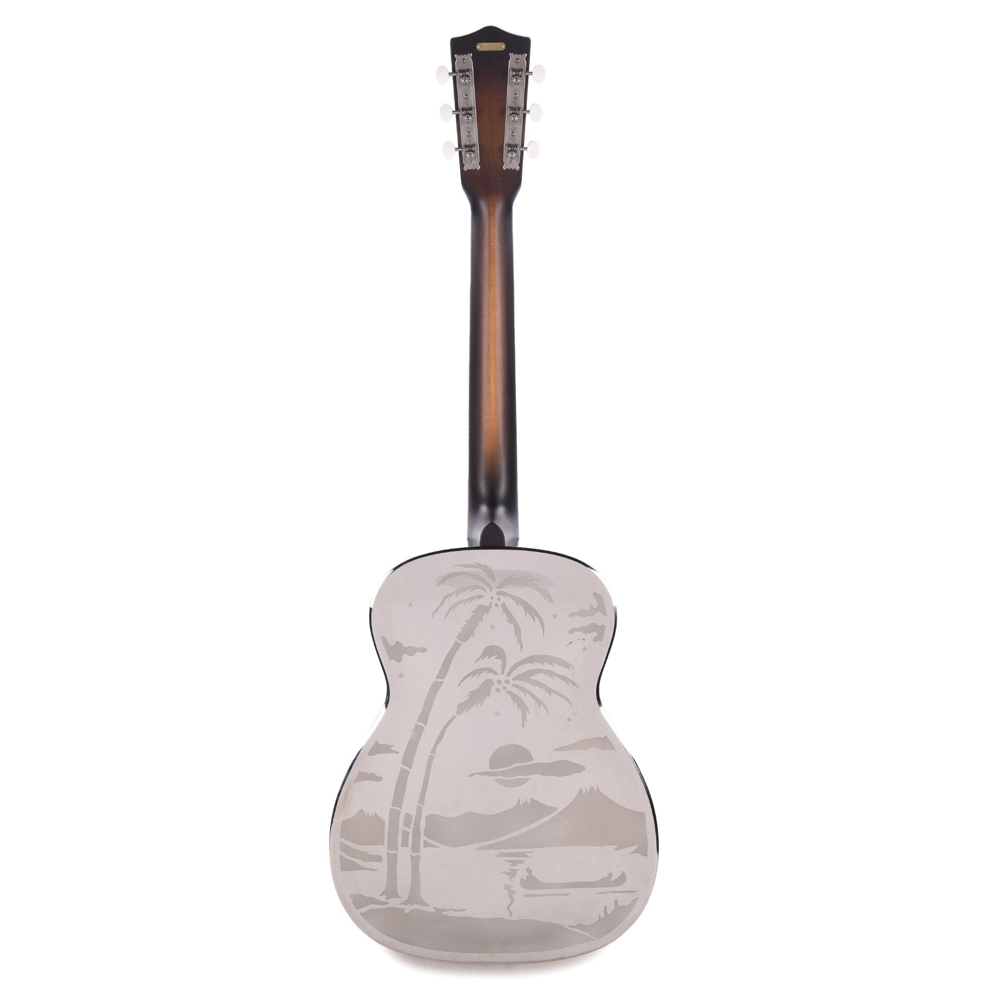 National Style O Single Cone Brass Bright Nickel 14-Fret