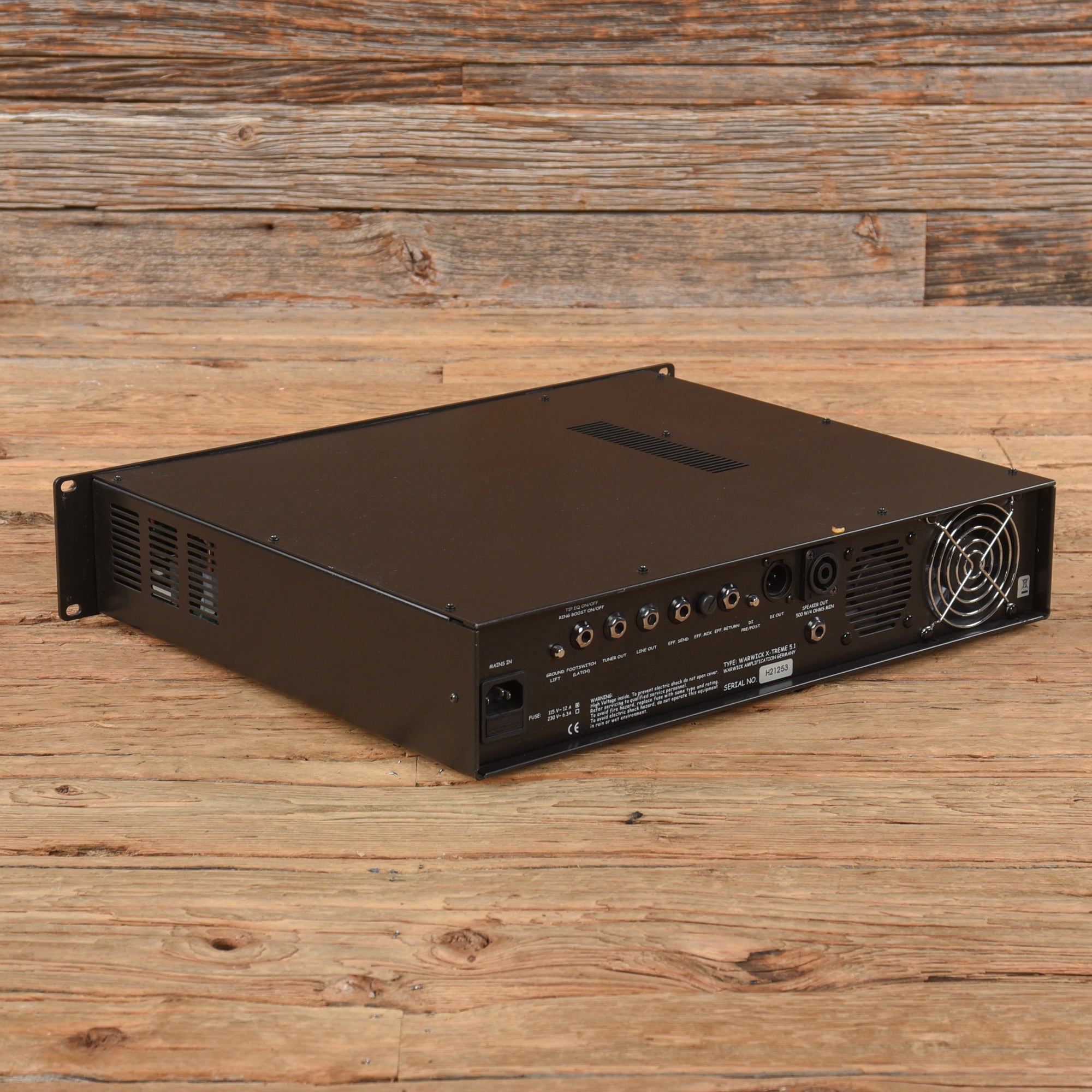 Warwick X-Treme 5.1 500-Watt Bass Amp Head