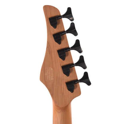 Schecter C-5 Standard Bass Guitar Tobacco Burl