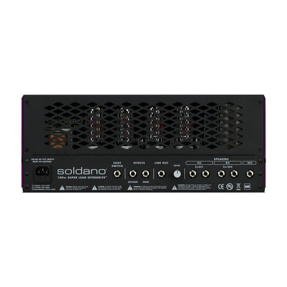 Soldano SLO-100R 100w Super Lead Overdrive Rackmount Amplifier Limited Edition