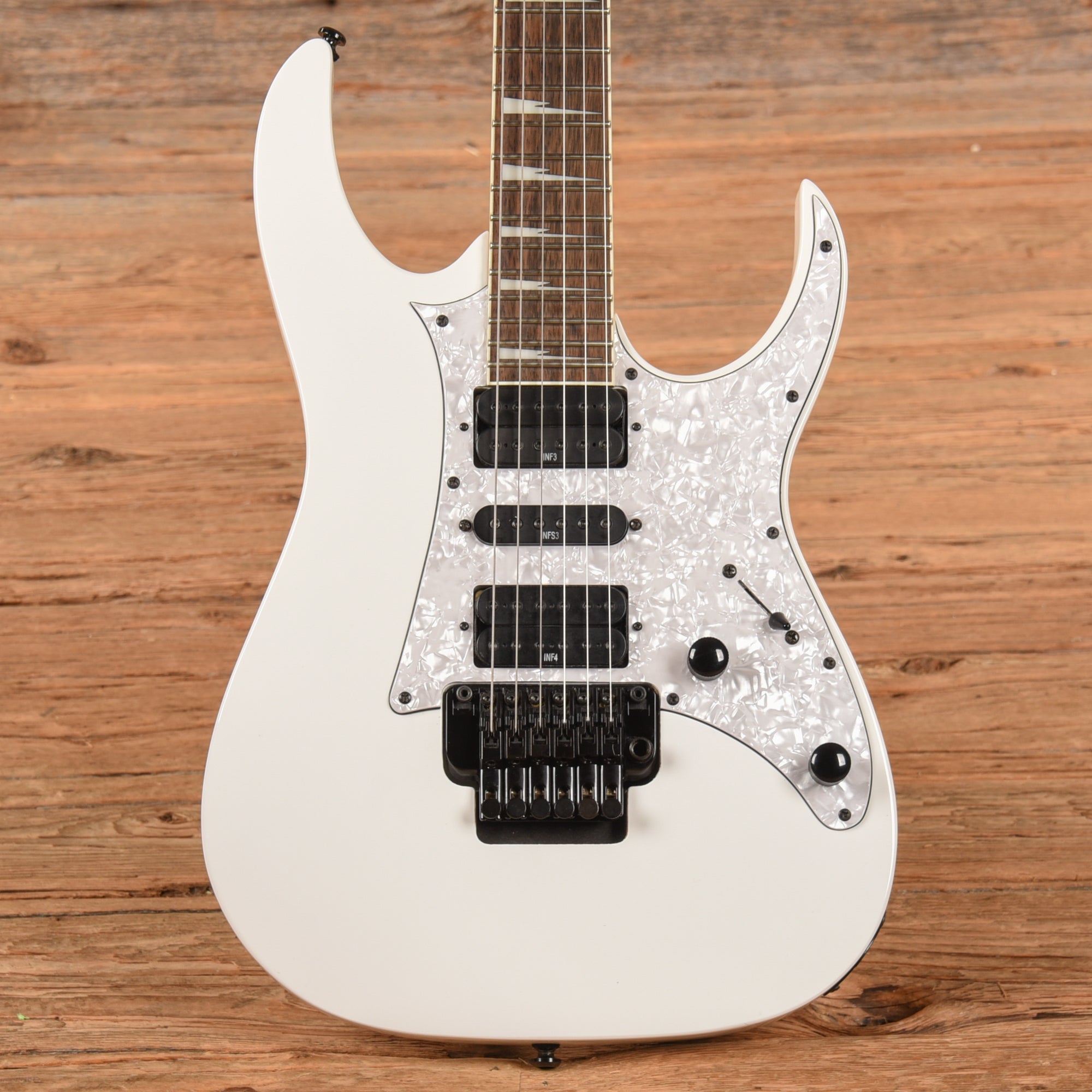 Ibanez RG350DXZ White – Chicago Music Exchange