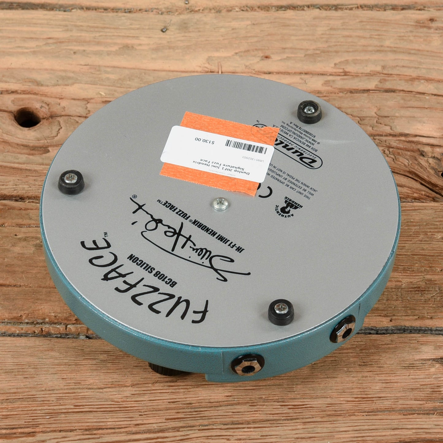 Dunlop JHF1 Jimi Hendrix Signature Fuzz Face