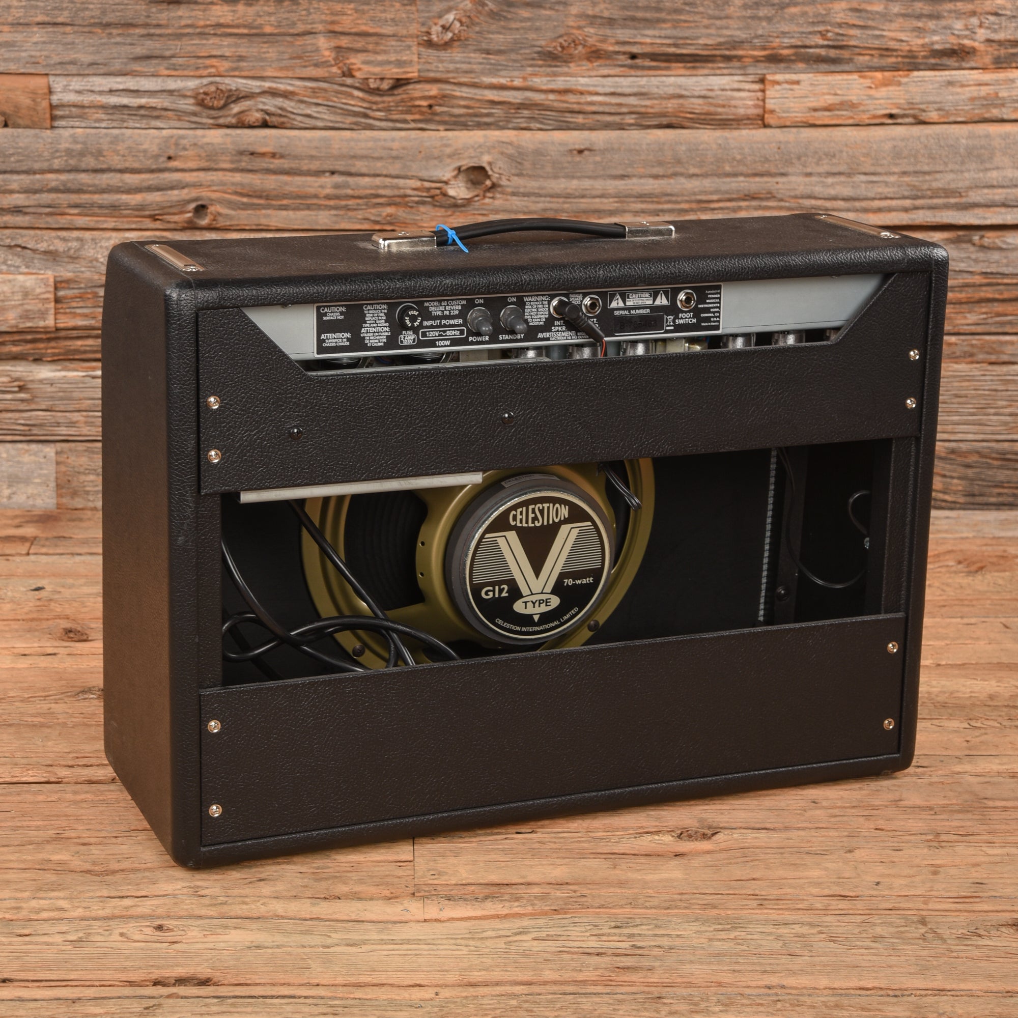 Fender 68 Custom Deluxe Reverb 2-Channel 22-Watt 1x12