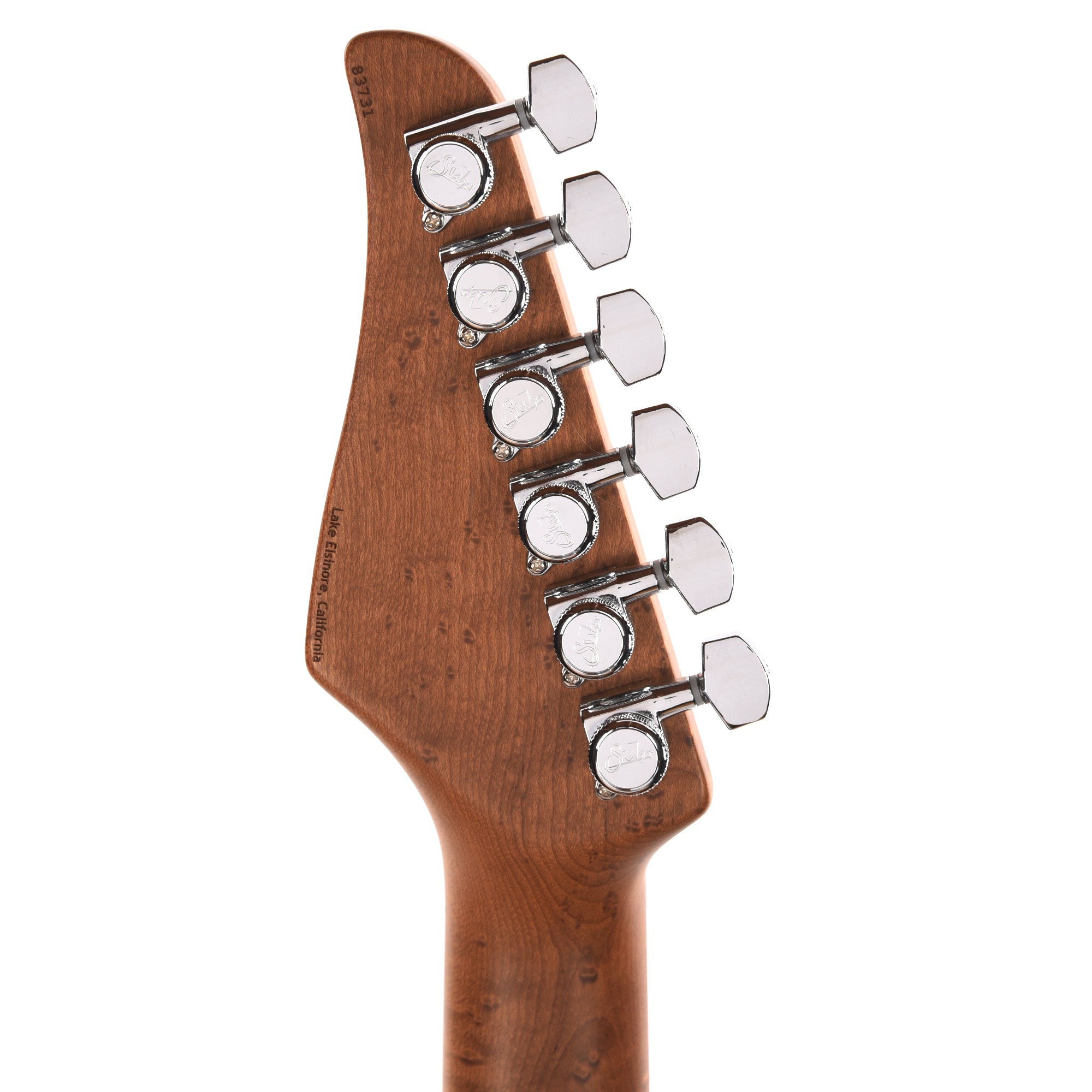 Suhr Custom Modern T Trans Algae w/CME-Selected Burl Maple Top