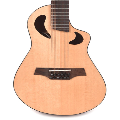 Veillette Avante Series Gryphon 18.13" Scale D-Tuned 12-String Acoustic-Electric Natural w/Premium Gig Bag & Fishman Electronics