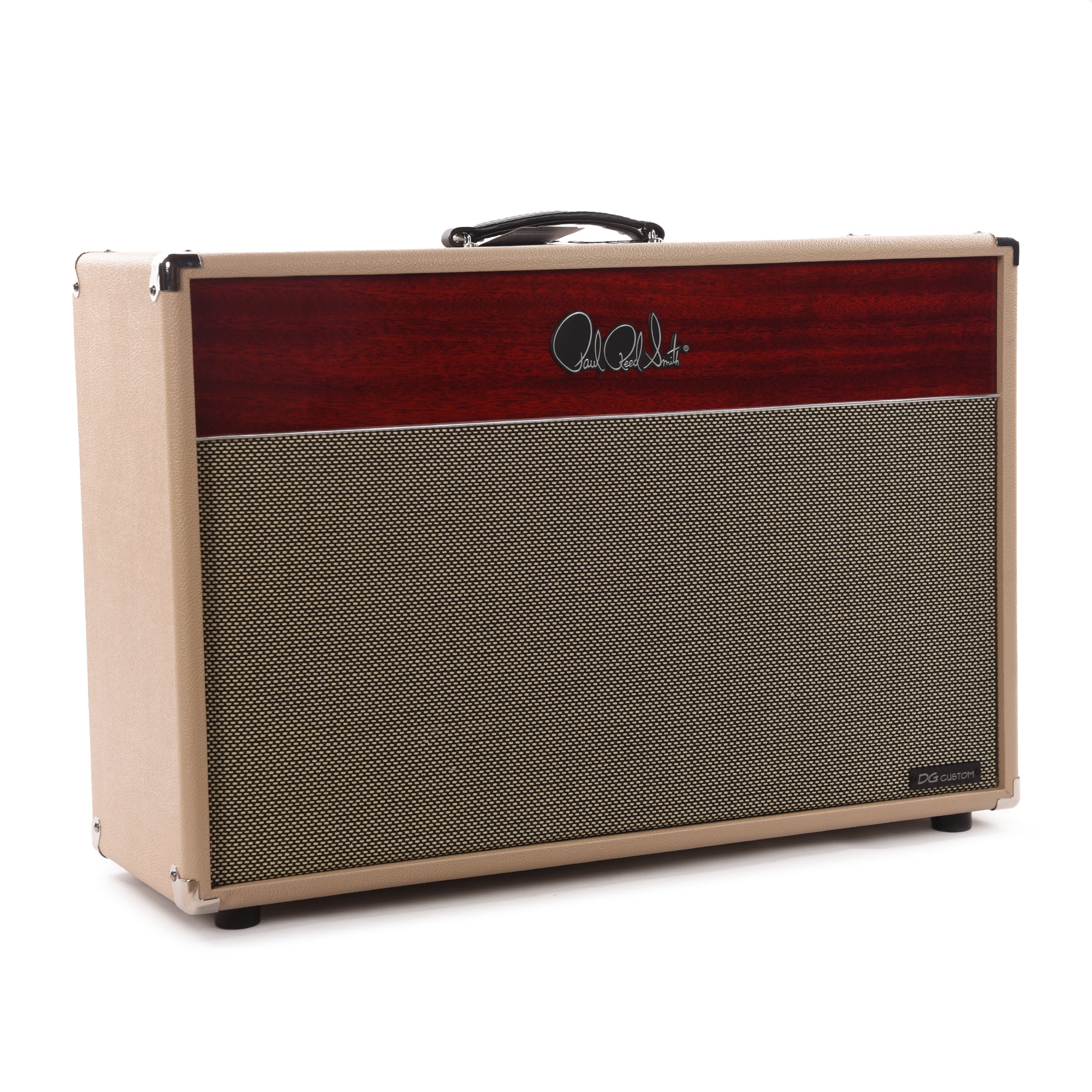 PRS DG 2x12 Cabinet Blonde & Vintage Cherry w/ Celestion Vintage 30 Speakers