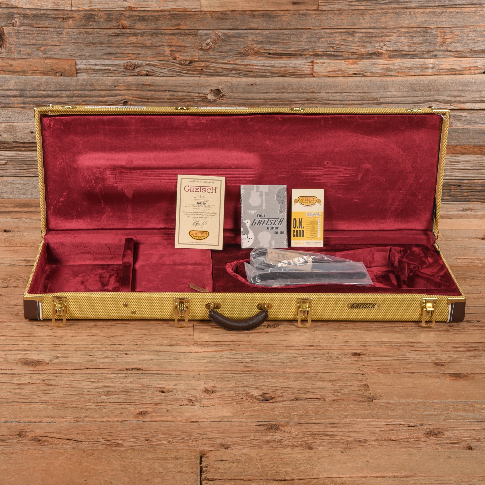 Gretsch Custom Shop Stephen Stern Masterbuilt Korina Caddy Bo Relic w/Brazilian Rosewood Fretboard Natural 2022