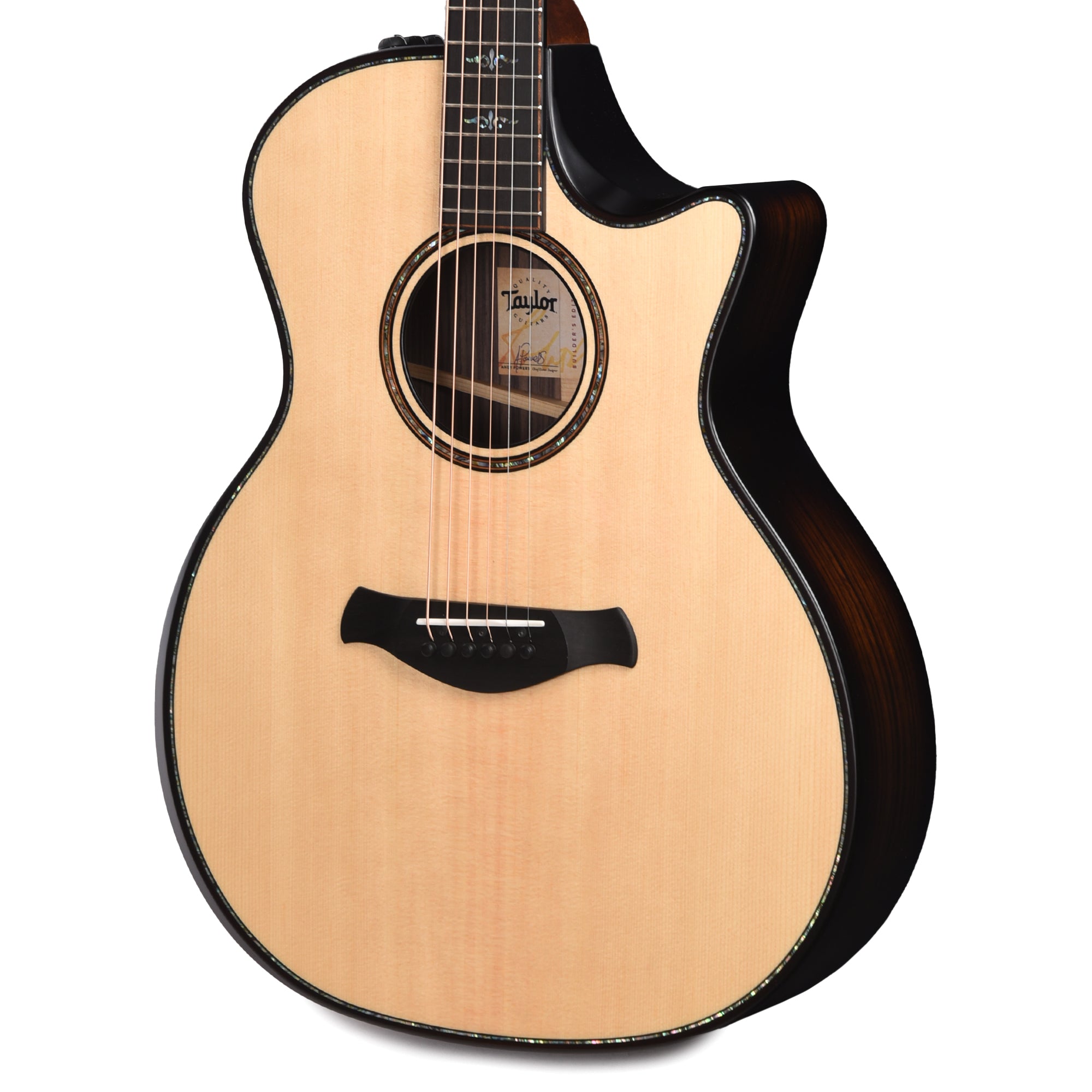 Taylor Builder's Edition 914ce Grand Auditorium Spruce/Rosewood Wild Honey Burst ES2