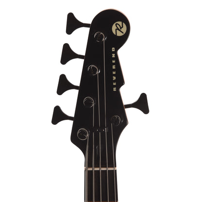 Reverend Mercalli 5 5-String Bass Guitar Blackout