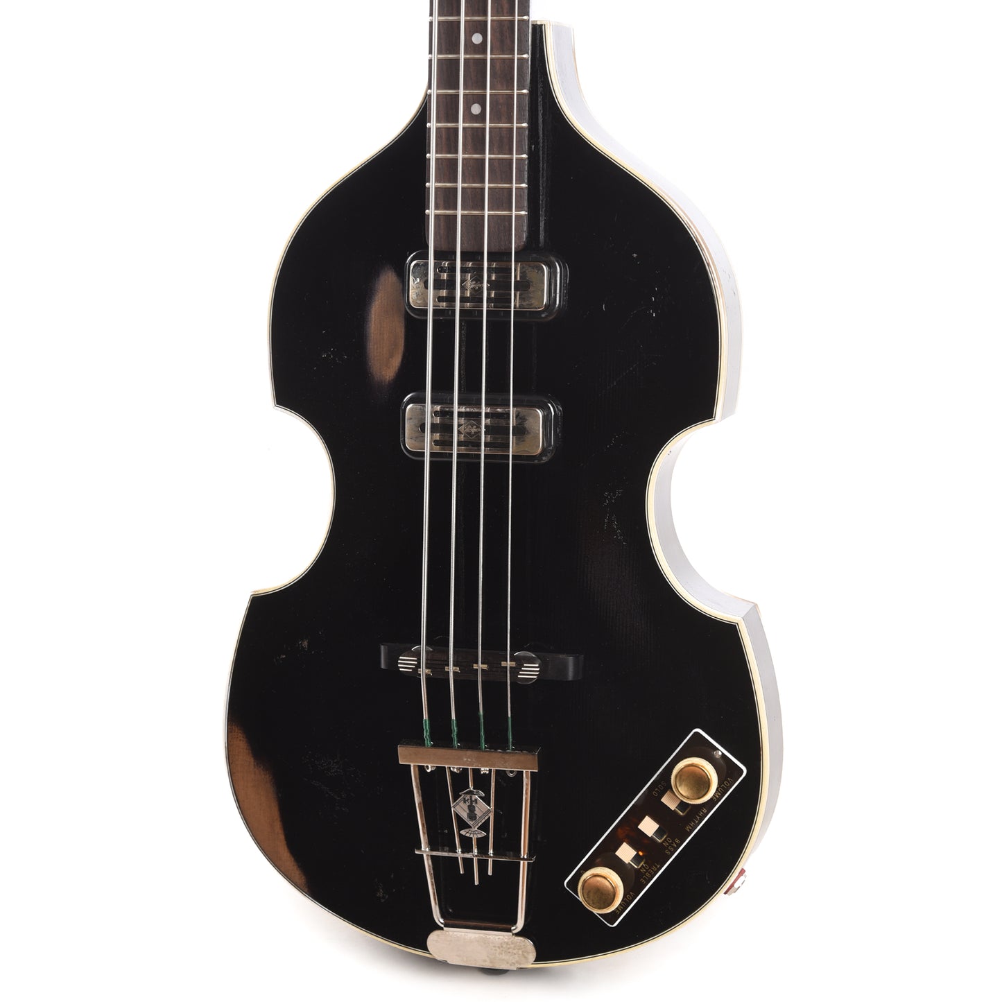 Hofner H500/1-61RLC Cavern Violin Bass Guitar Black Antique Relic