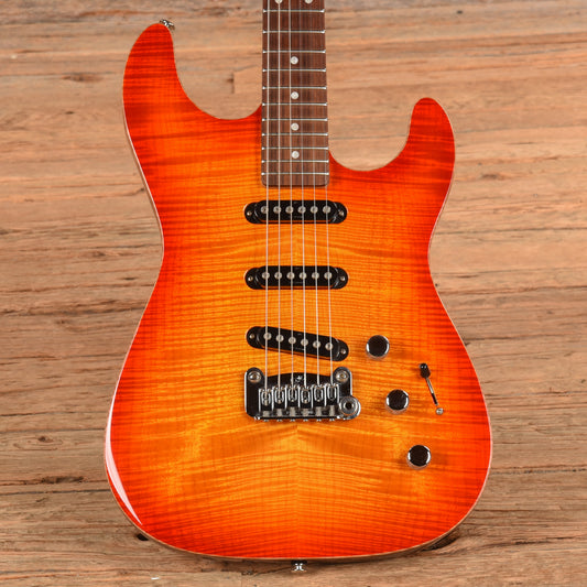 G&L S-500 Deluxe Cherry Sunburst 2013