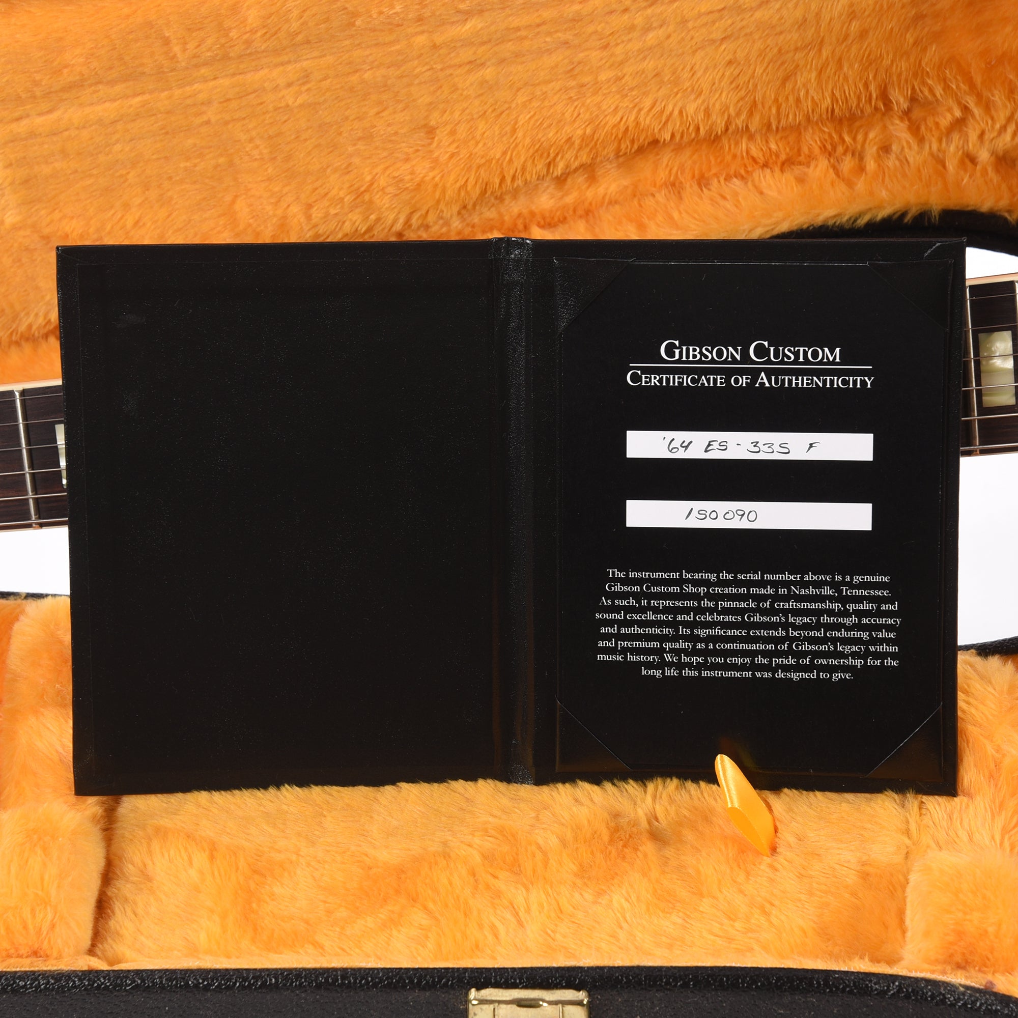 Gibson Custom Shop 1964 ES-335 Figured Sunrise Tea Burst Gloss