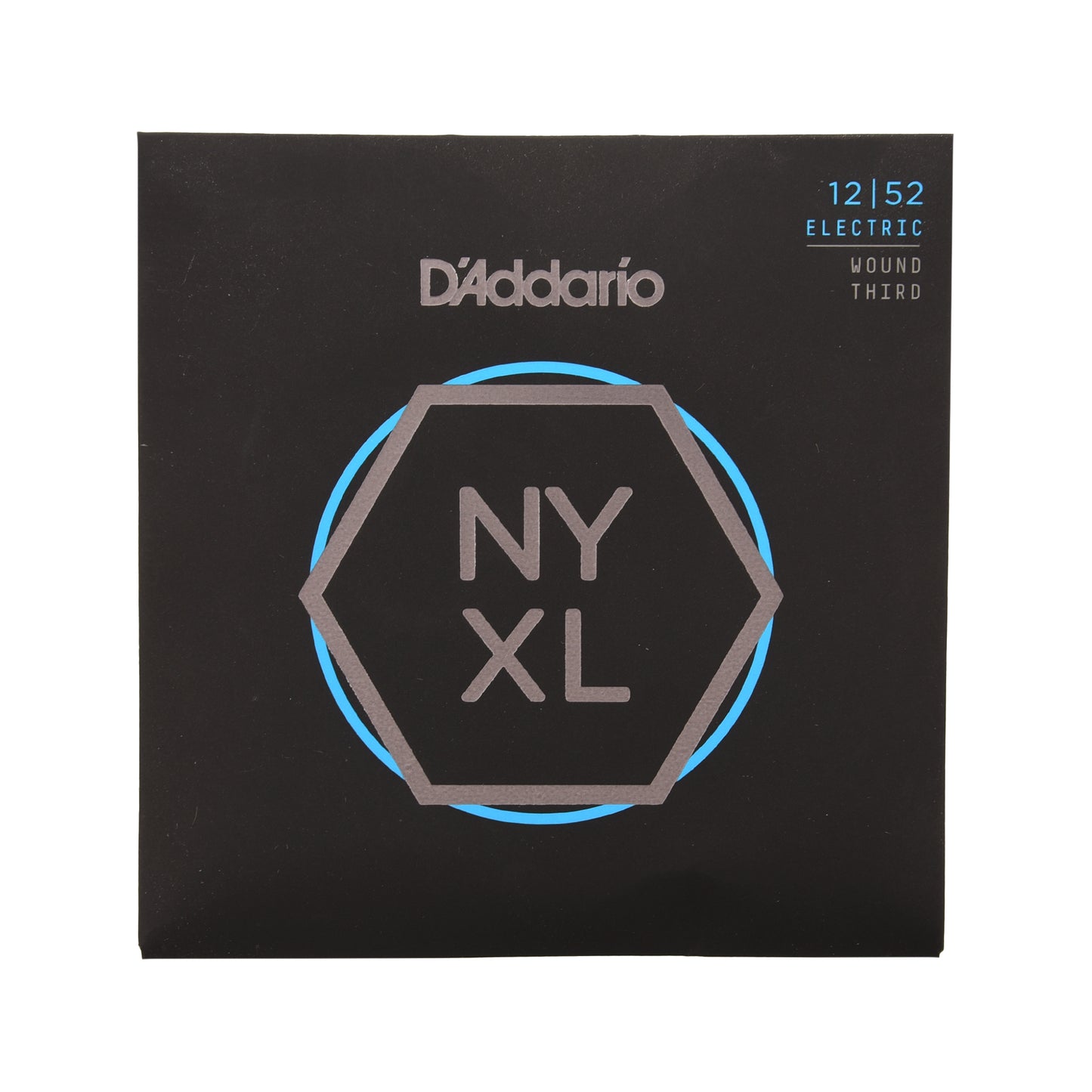 D'Addario NYXL Electric Guitar Strings Lite Wound Third 12-52