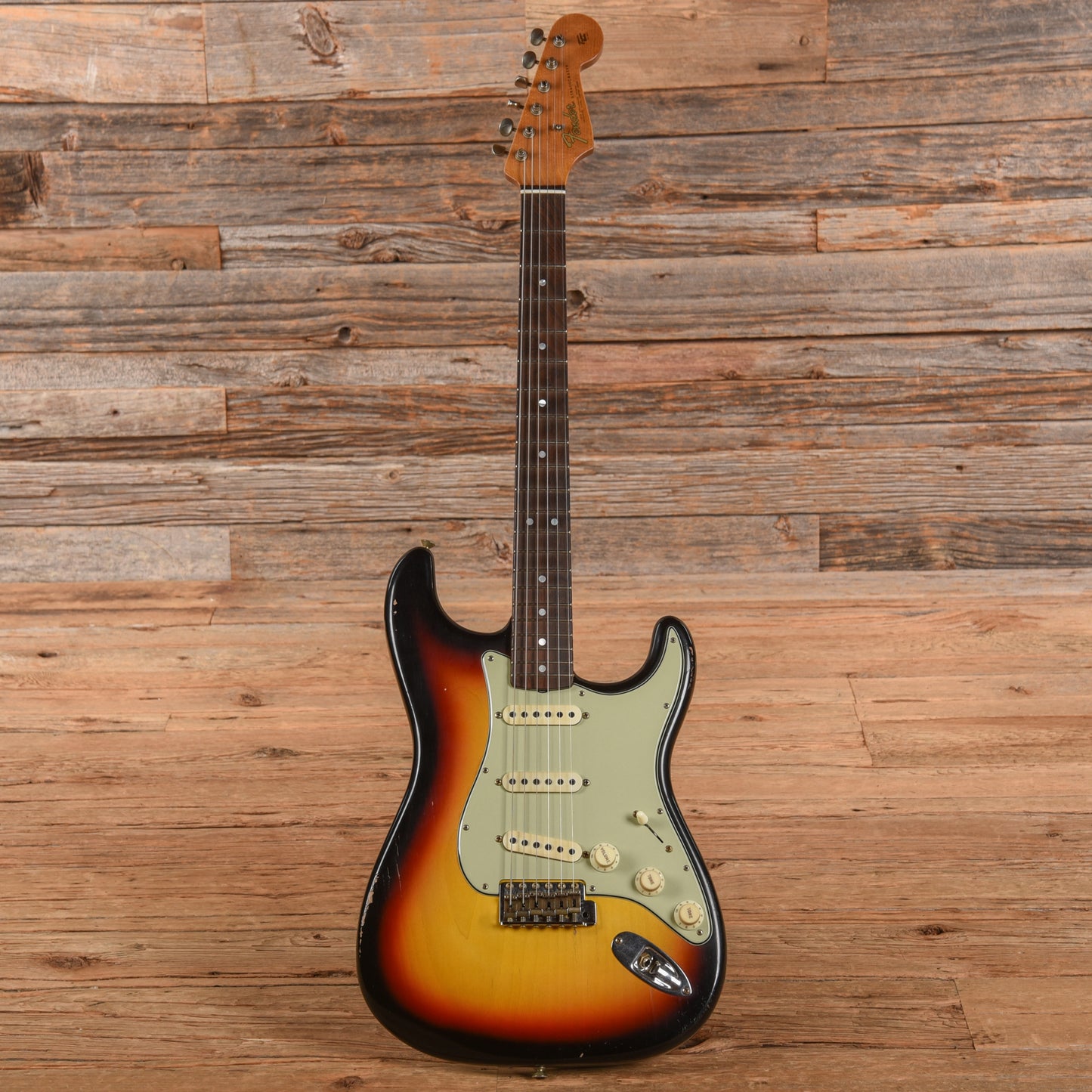 Fender Custom Shop Andy Hicks Masterbuilt '64 Fat Stratocaster  Journeyman Relic w/Brazilian Rosewood Fretboard Sunburst