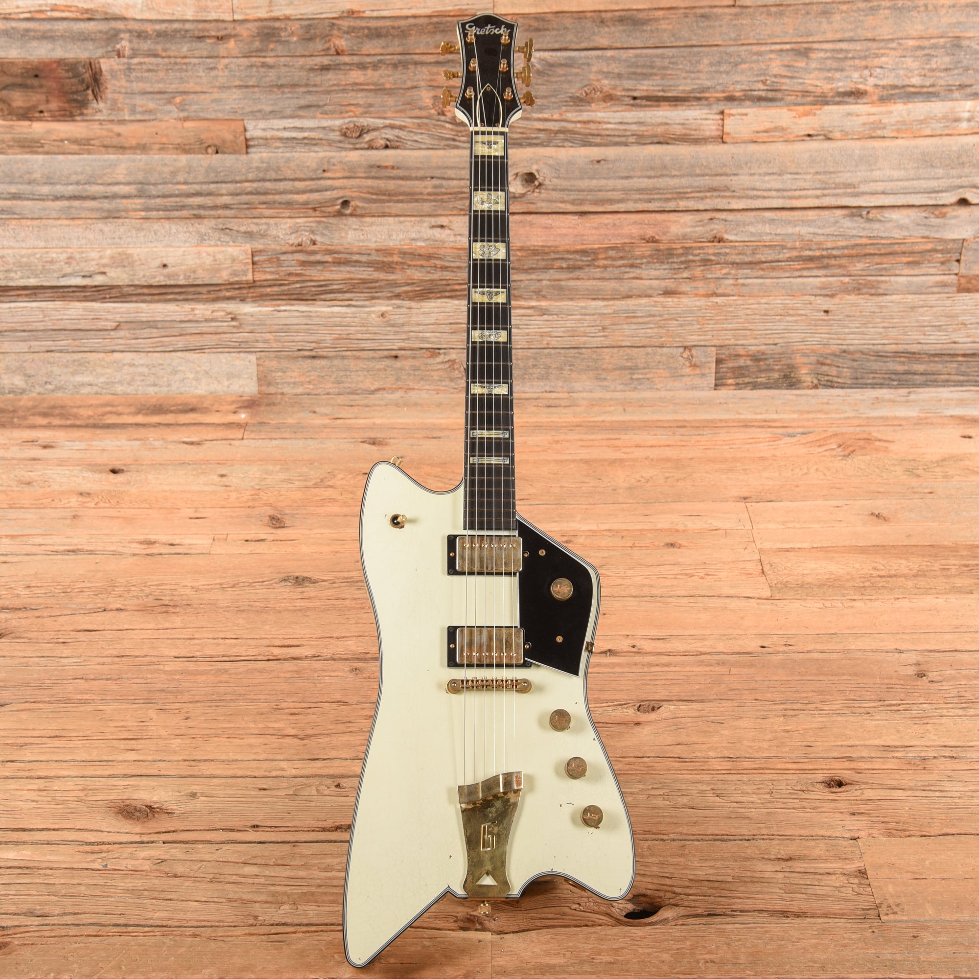 Gretsch Custom Shop G6199 Caddy Bo Relic Vintage White 2021
