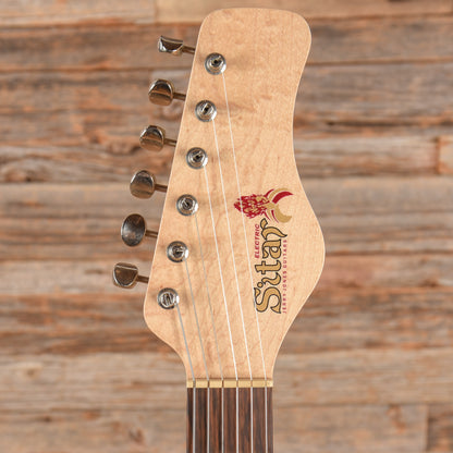 Jerry Jones Electric Sitar Red Crackle