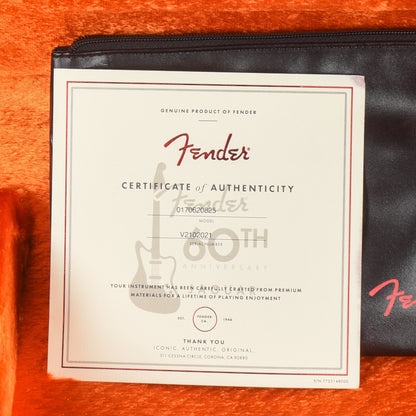 Fender 60th Anniversary Jaguar Mystic Dakota Red 2022