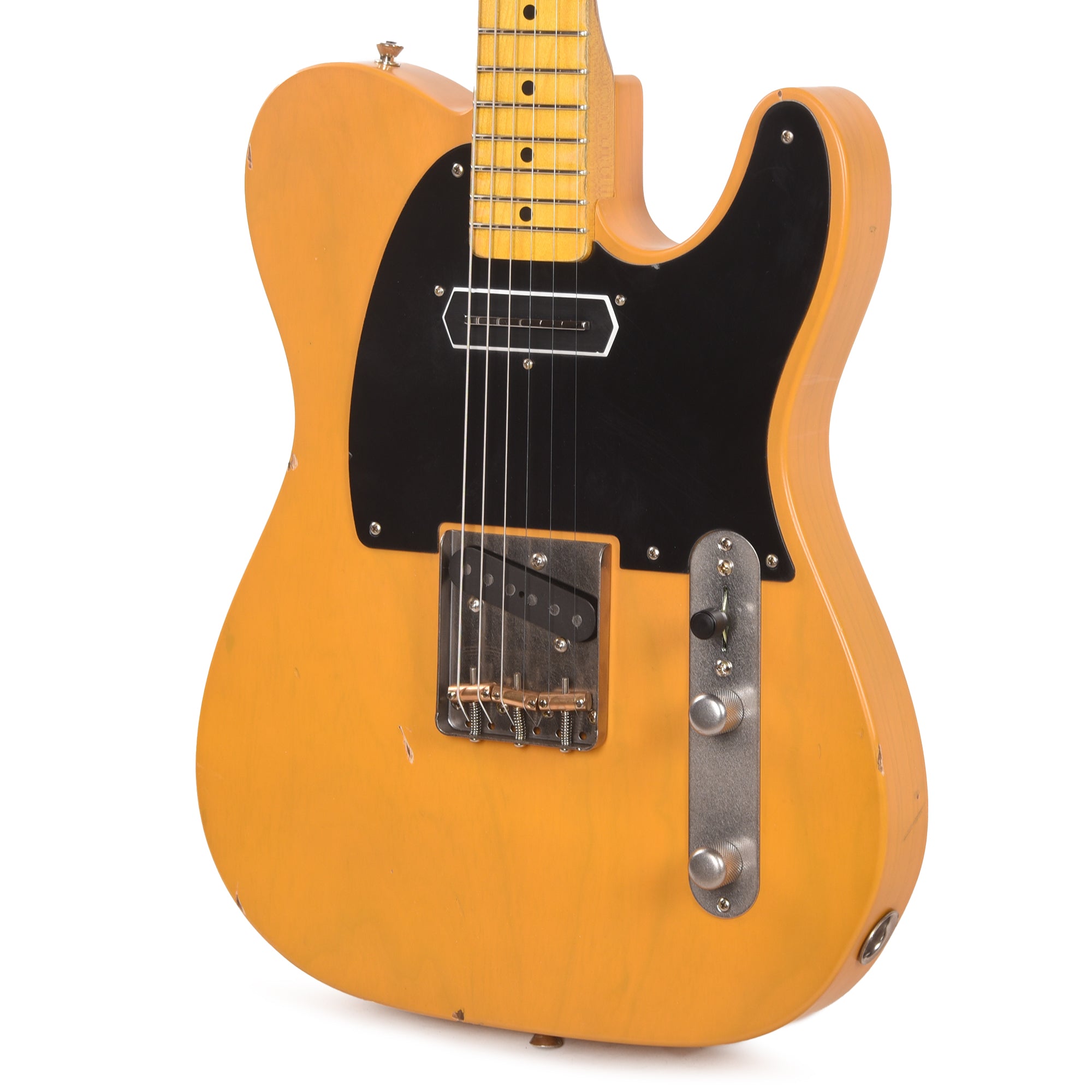 Nash T-52 Butterscotch Blonde Light Relic w/1-Ply Black Pickguard & Lollar Charlie Christian