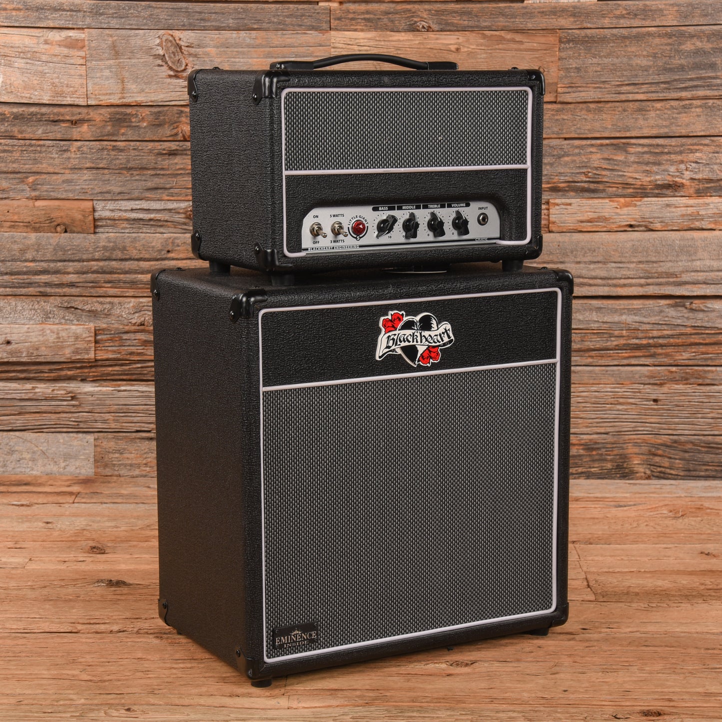 Blackheart BH-5H Little Giant 5-Watt Guitar Amp Head w/Matching Cabinet