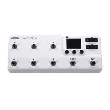 Line 6 HX Stomp XL Guitar Multi-Effects Floor Processor White