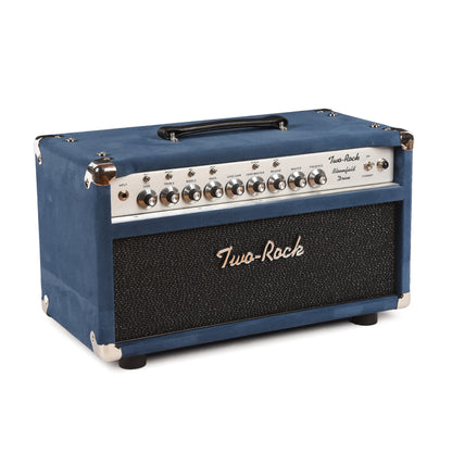 Two Rock Bloomfield Drive 100/50W Head Denim Suede w/ Sparkle Matrix Grill
