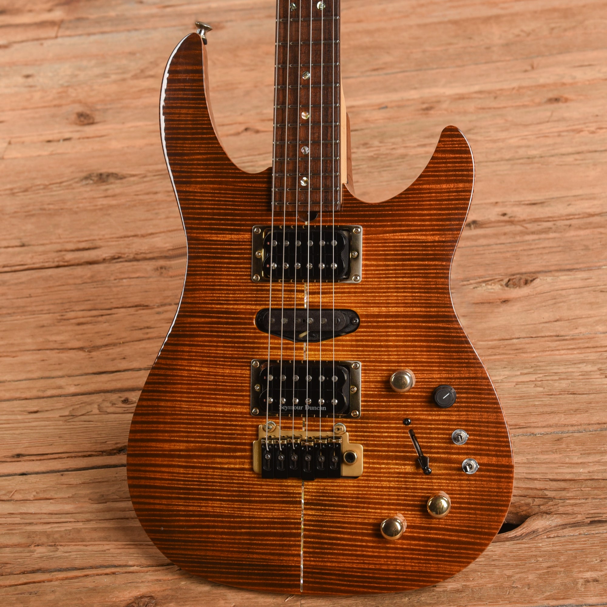 Brian Moore C90 w/Roland GR-20 Sunburst