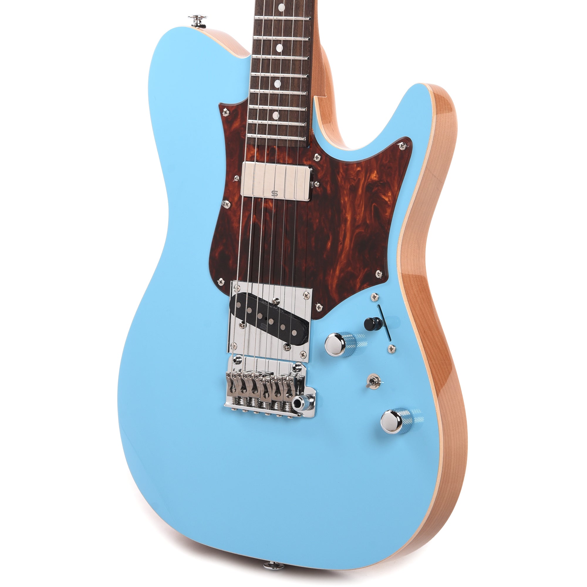 Ibanez TQMS1CTB Tom Quayle Signature Electric Guitar Celeste Blue
