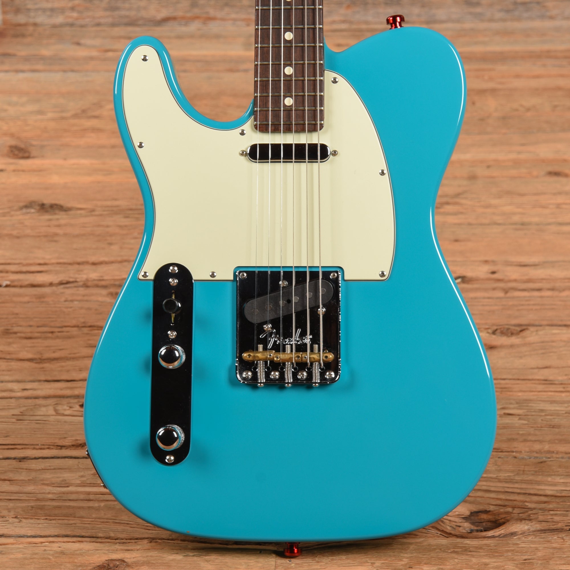 Fender American Professional II Telecaster Miami Blue 2023 LEFTY
