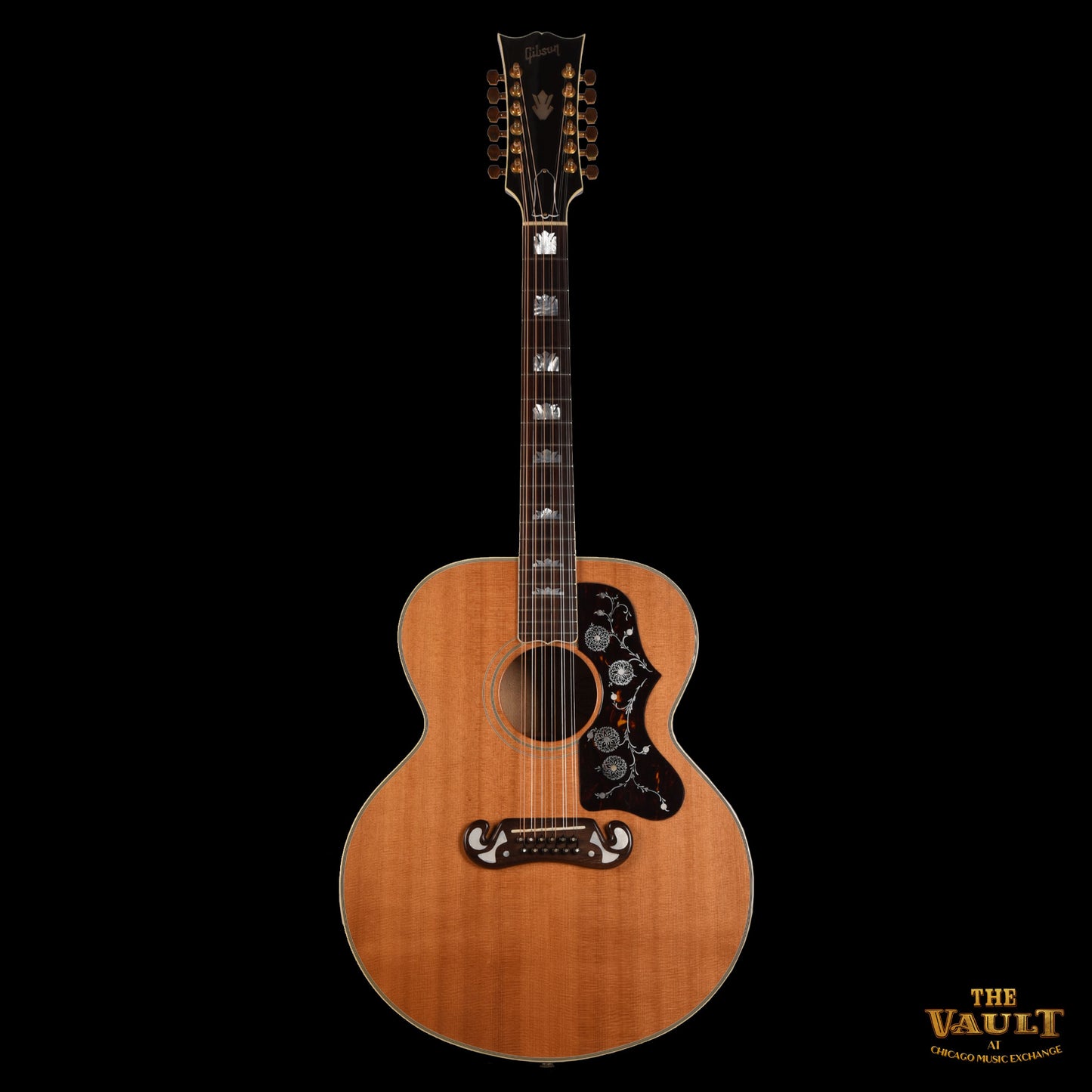 Gibson J200-T 12 String 1992 (Chris Hillman "The Byrds") Sunburst 1992