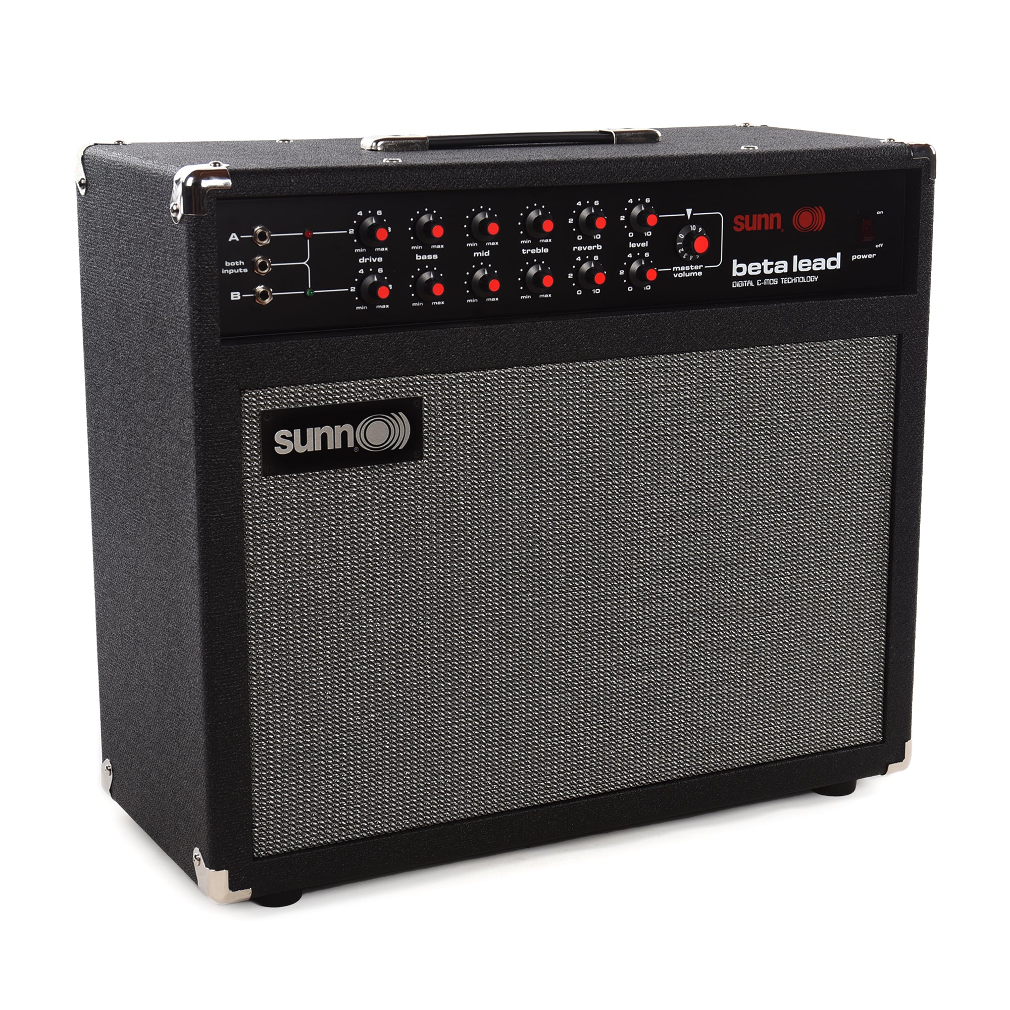 Sunn Beta Lead 200w 1x12 CMOS Guitar Combo Amp w/ Footswitch
