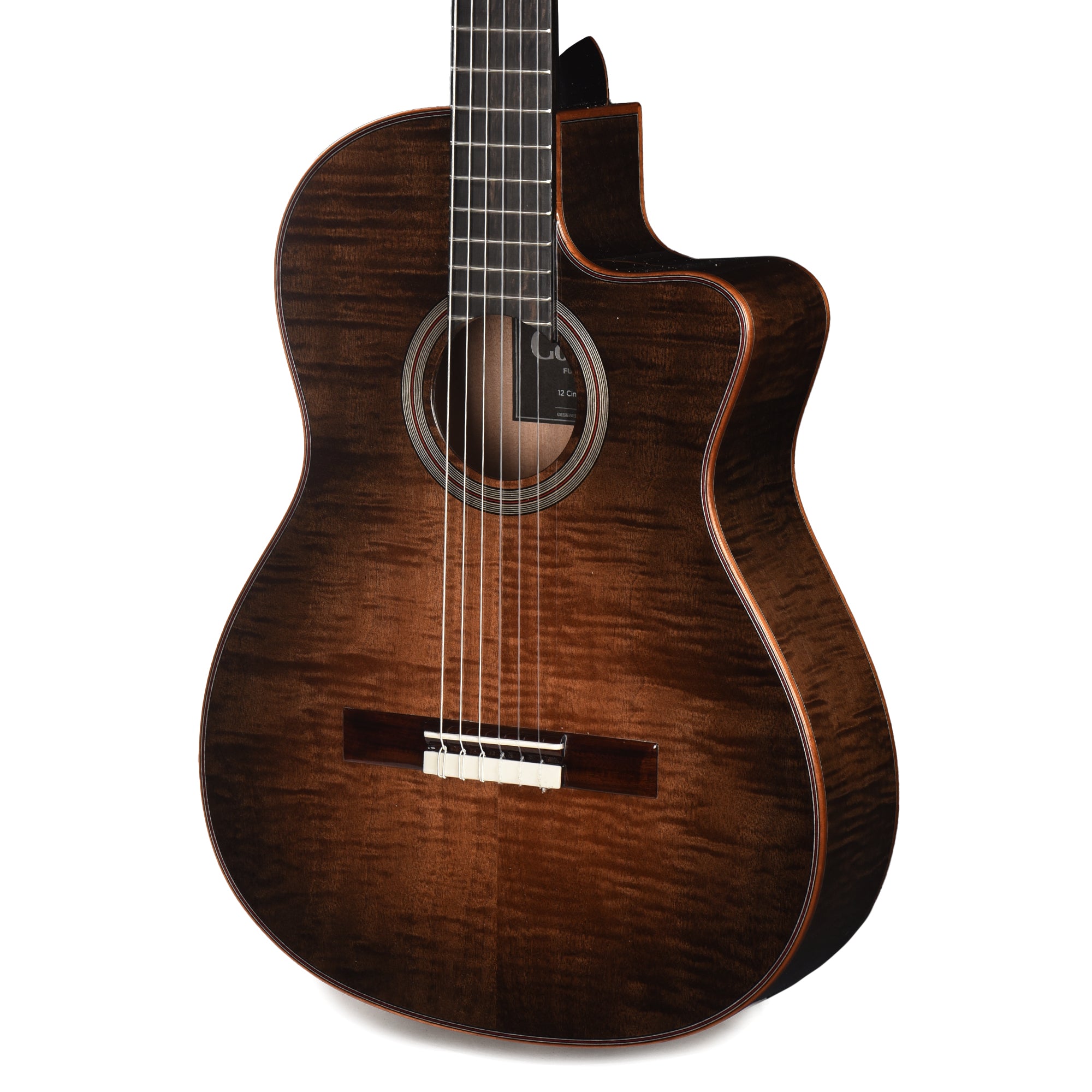 Cordoba Fusion 12 Exotic Top Series Cinnamon Burst
