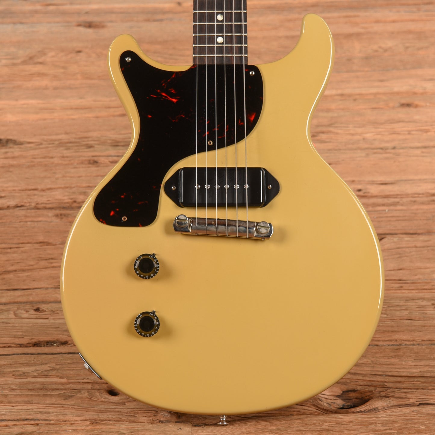 Gibson Custom '58 Les Paul Junior Double Cut TV Yellow 2024 LEFTY