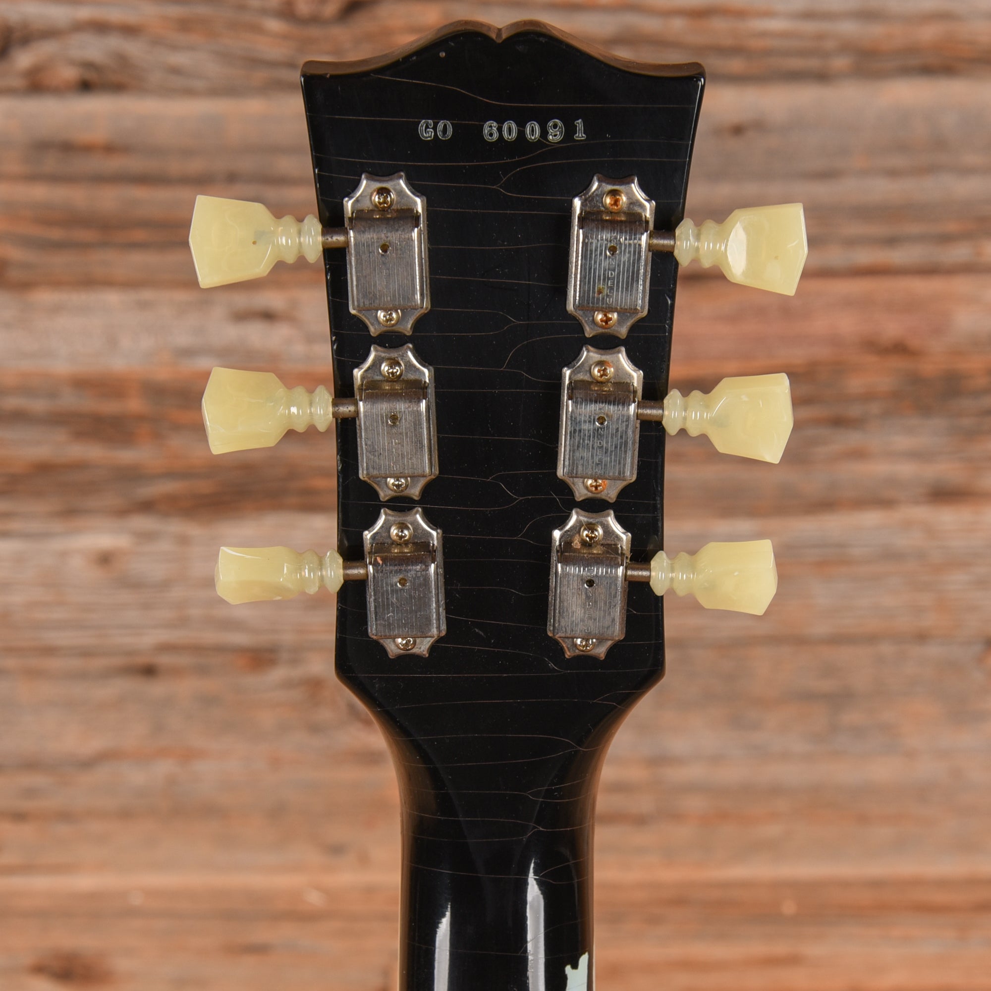 Gibson Custom Les Paul Standard Painted Over Ebony Over Frosted Blue 2016