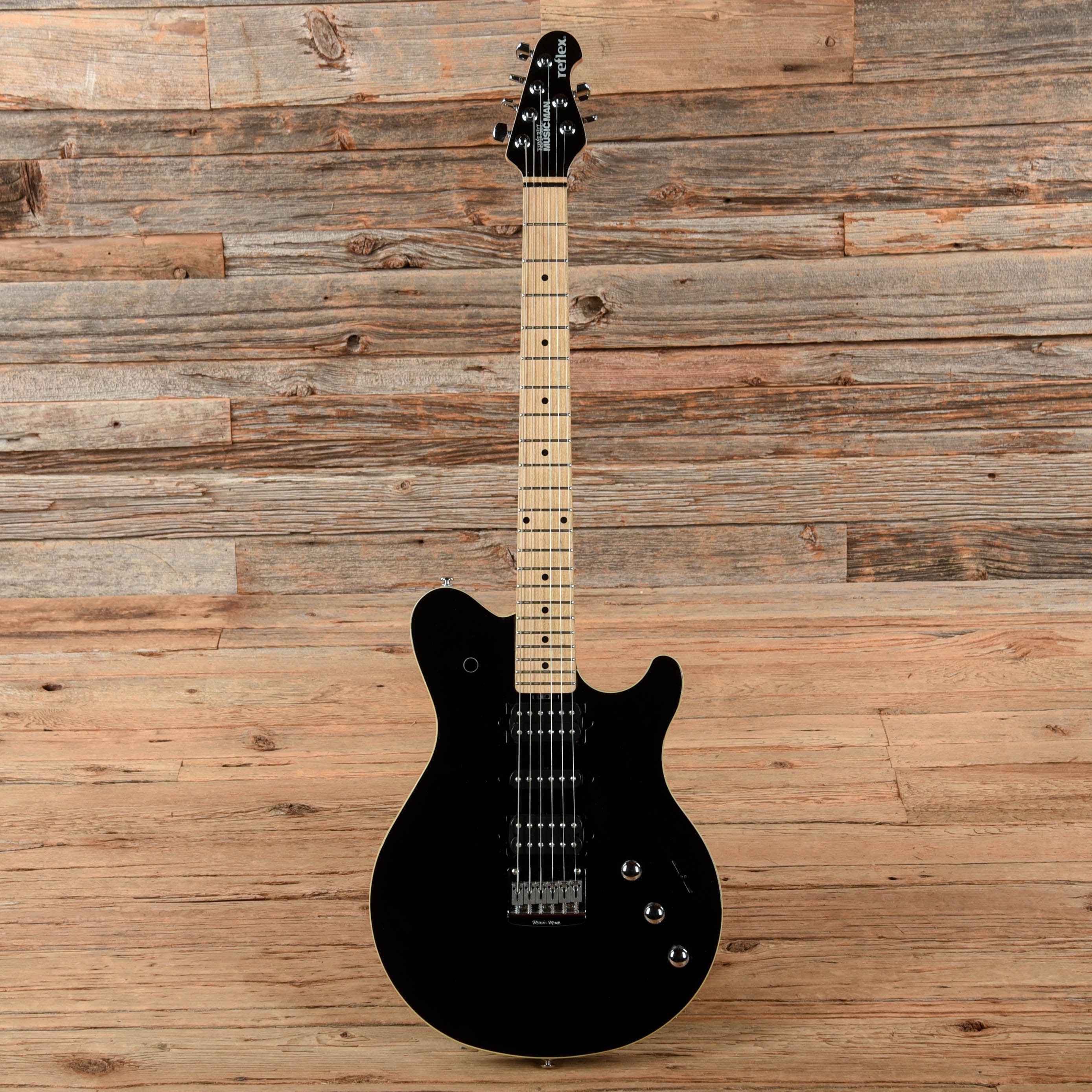 Music Man Game Changer Reflex HSH Hardtail Piezo Black 2012