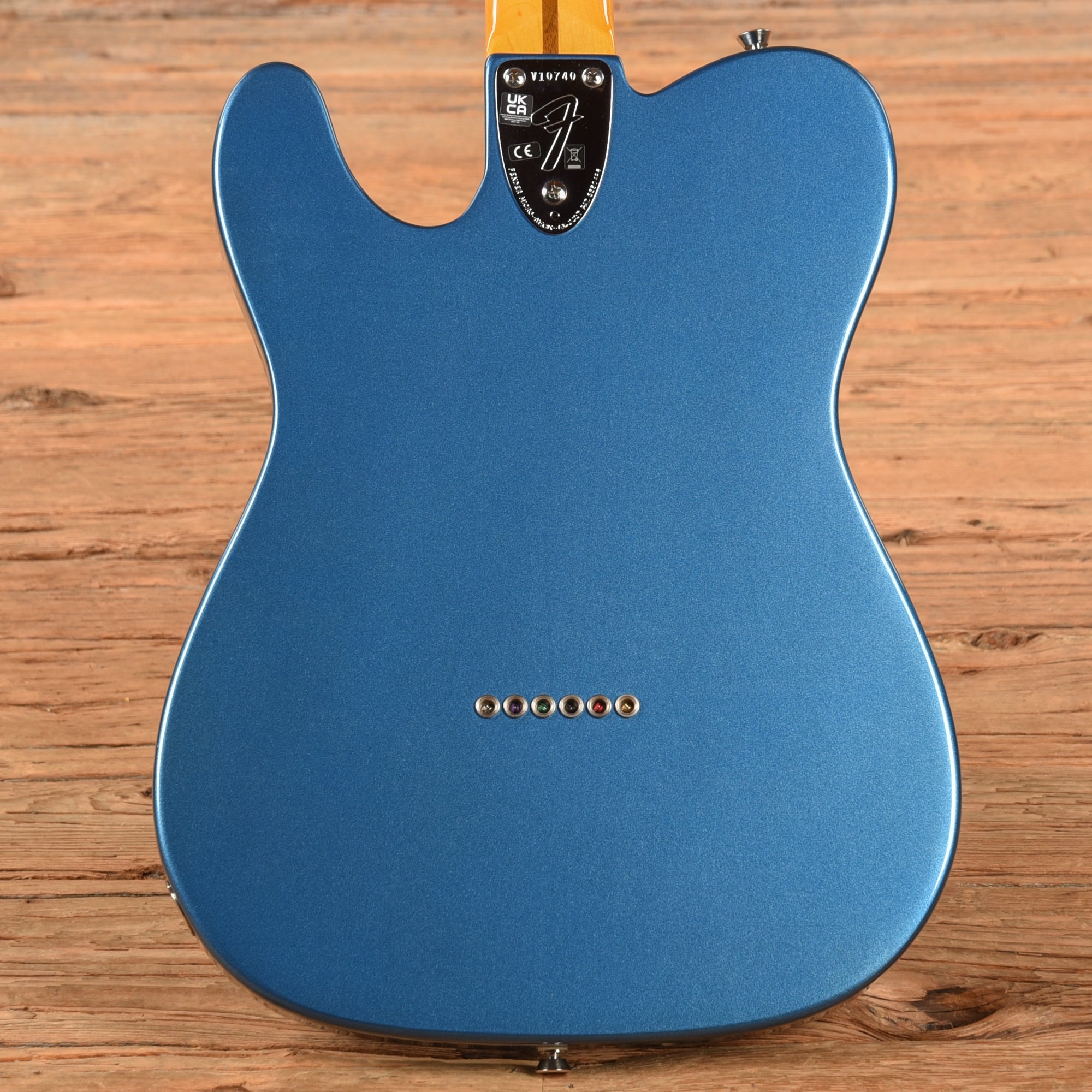 Fender American Vintage II 72 Telecaster Thinline Lake Placid Blue 2022