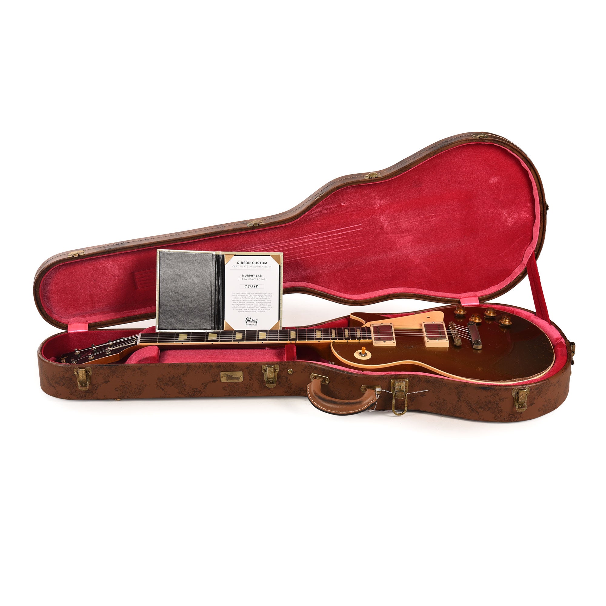 Gibson Custom Shop 1957 Les Paul Goldtop Reissue Double Gold Murphy Lab Ultra Heavy Aged