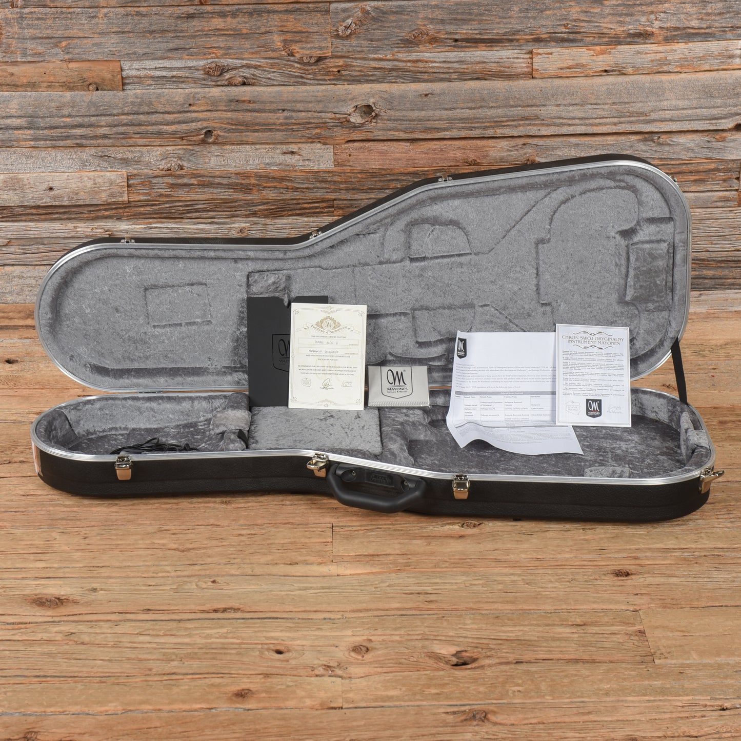 Mayones Duvell Elite 6 Burl Natural