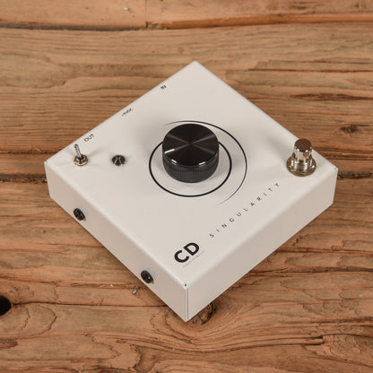 Collision Devices Singularity One Knob Fuzz Pedal White