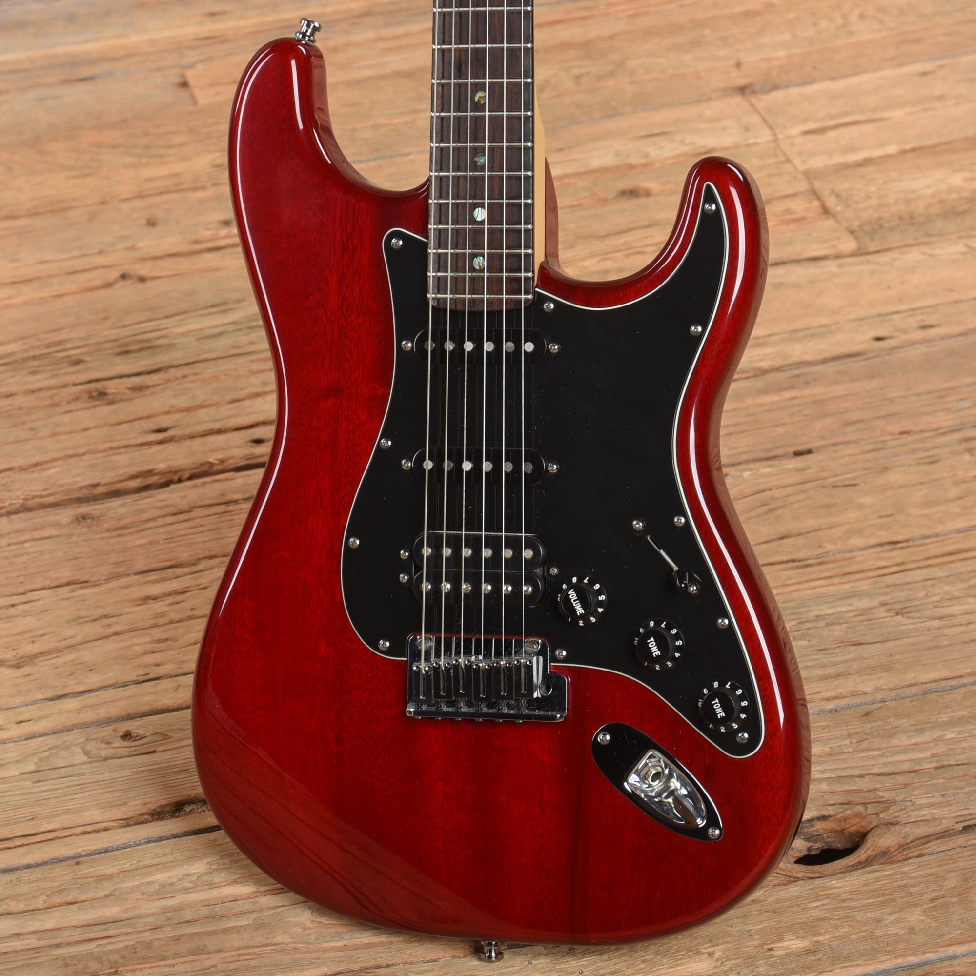Fender American Select Mahogany Stratocaster HSS Crimson Red 2006