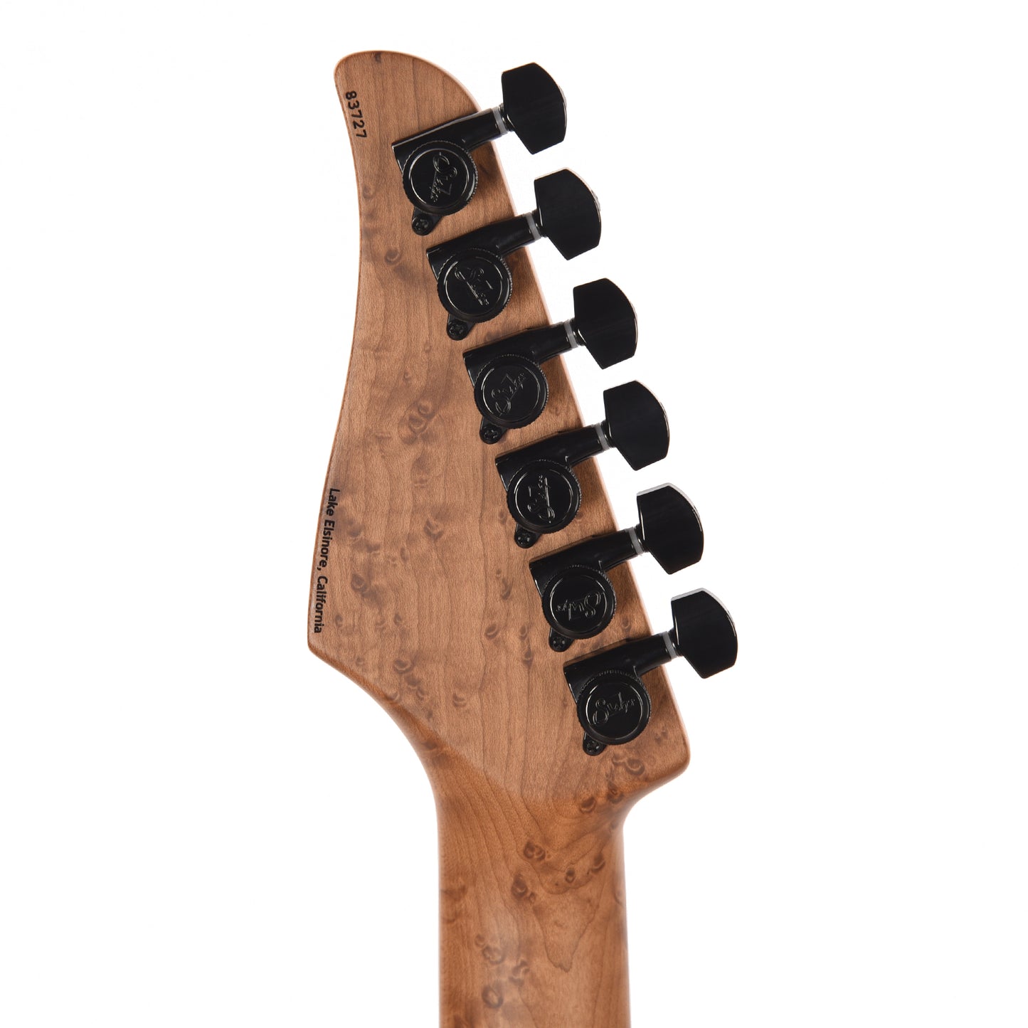 Suhr Custom Modern Brown Burst w/CME-Selected Spalt Maple Top