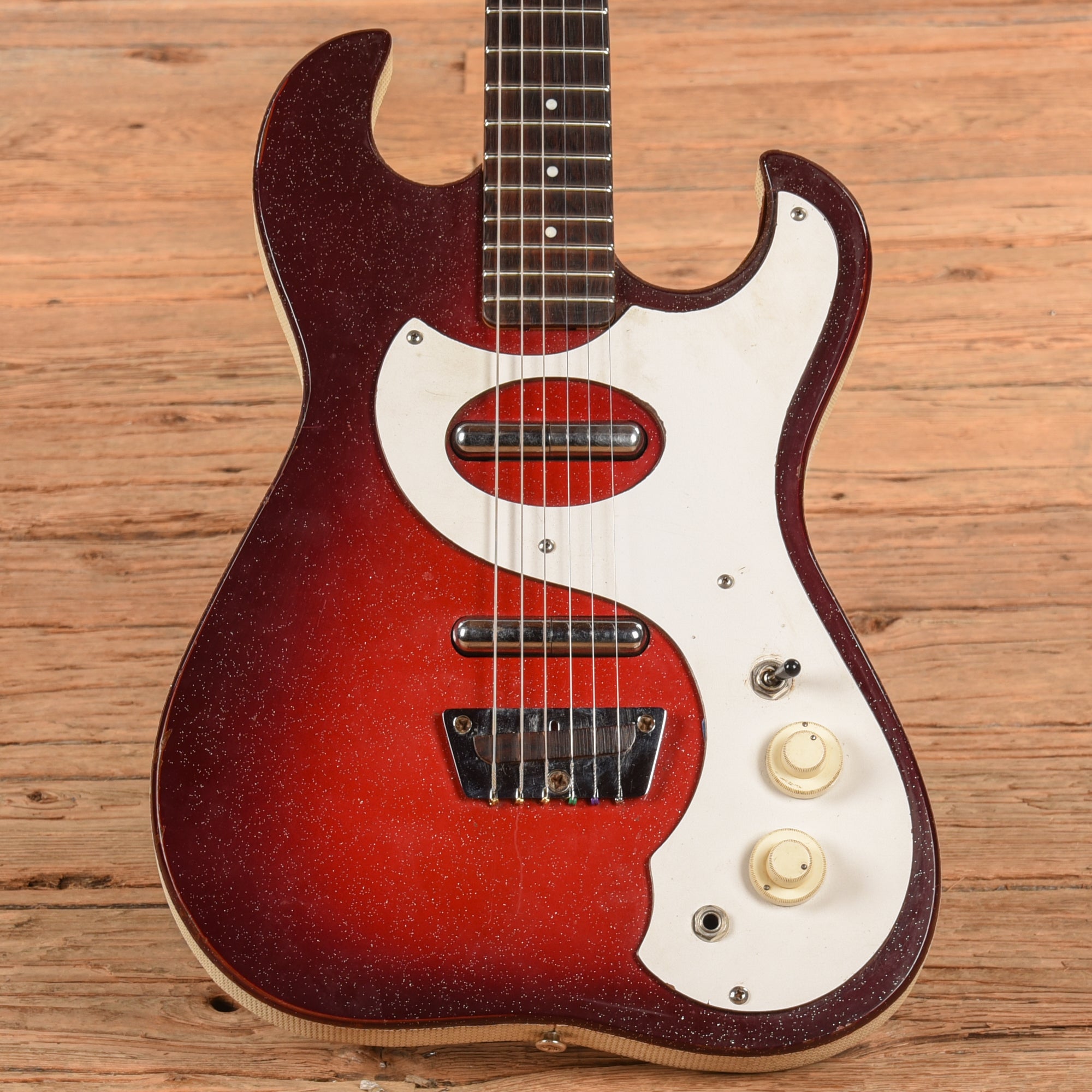 Silvertone 1449/1457 Red Burst 1963