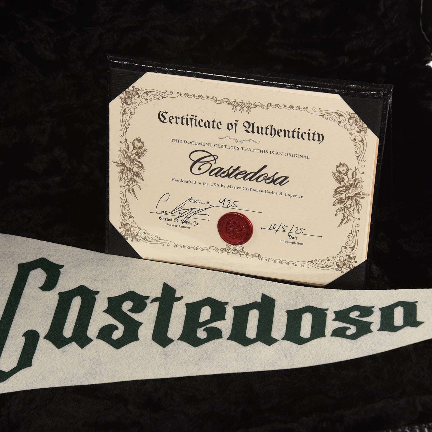 Castedosa El Halcón Baritone Aged Mocha w/TS JM PIckups