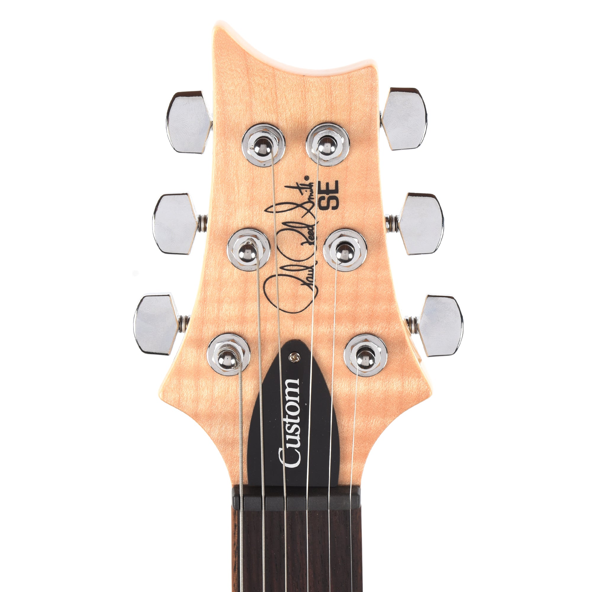 PRS Limited Edition SE Exotic Custom 24 Swamp Ash Burl Lake Blue w/Natural Back