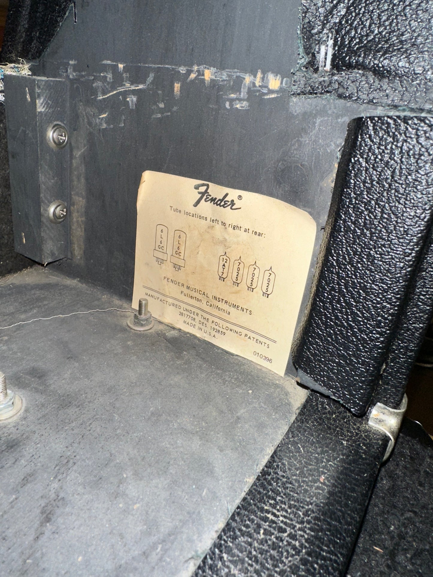 Fender Modded Bassman 50 2-Channel 50-Watt Guitar Amp Head  1976