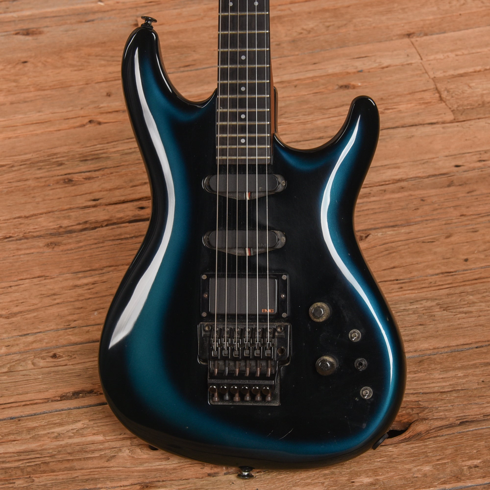 Ibanez 540R Radius Black/Blue 1988