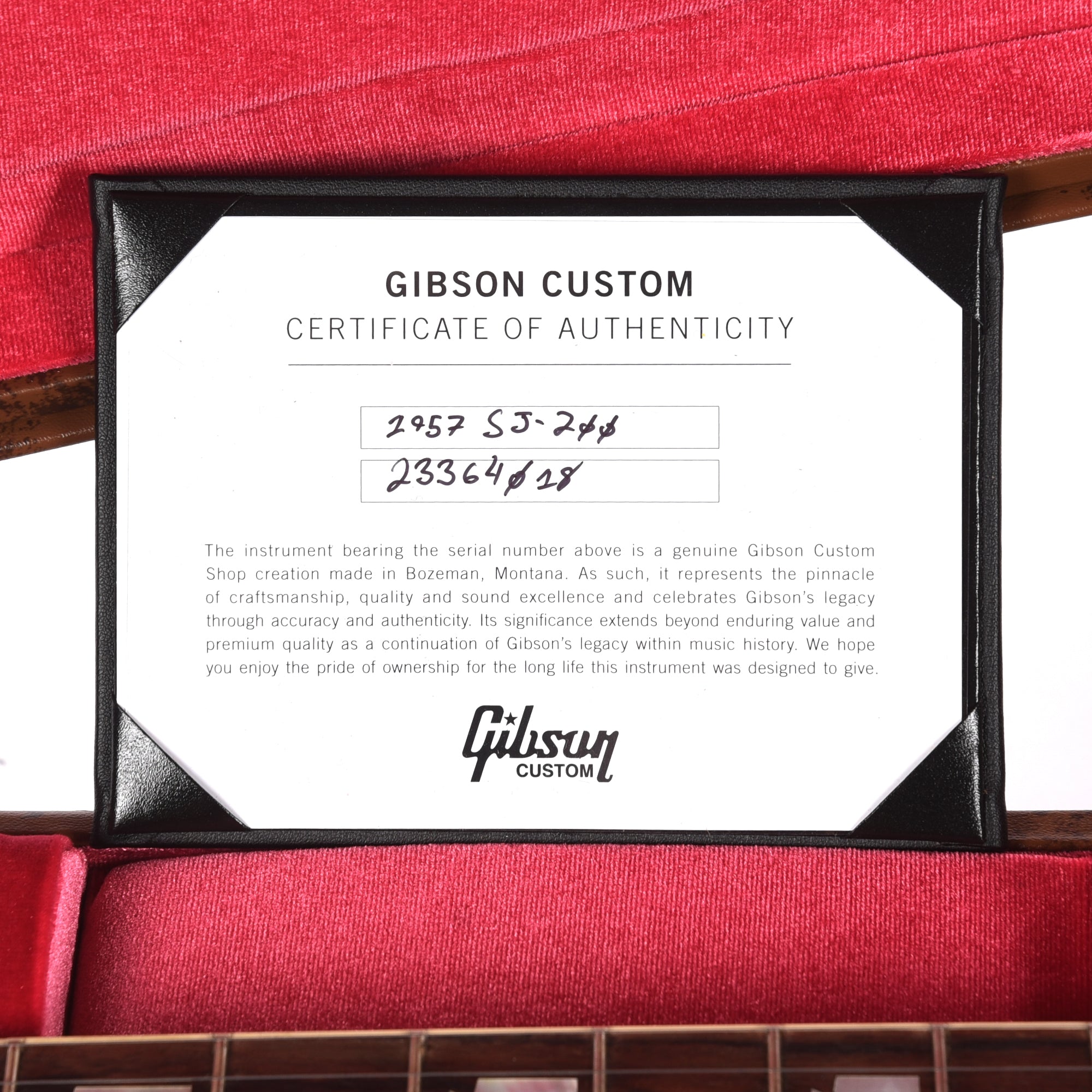 Gibson Custom Shop Historic Reissue 1957 SJ-200 Vintage Sunburst