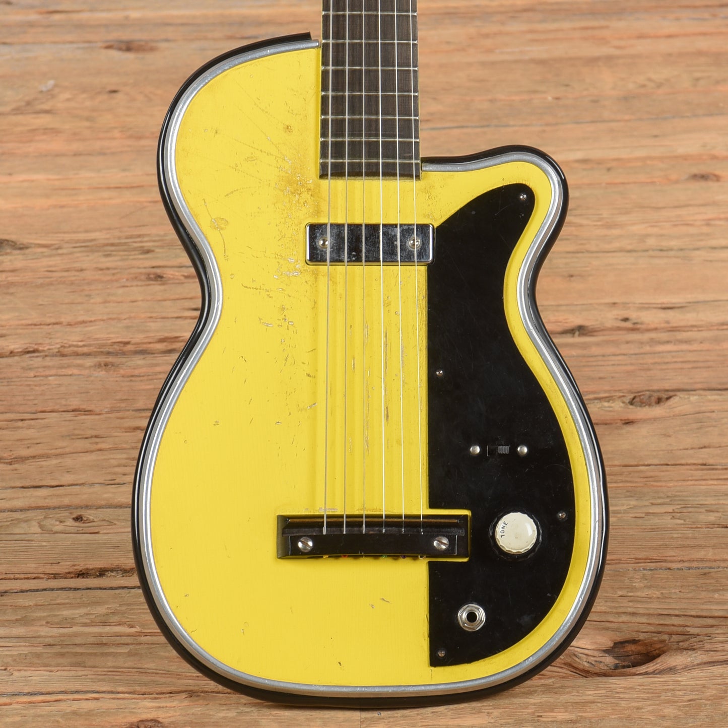 Harmony Stratotone H44 Newport Yellow 1955