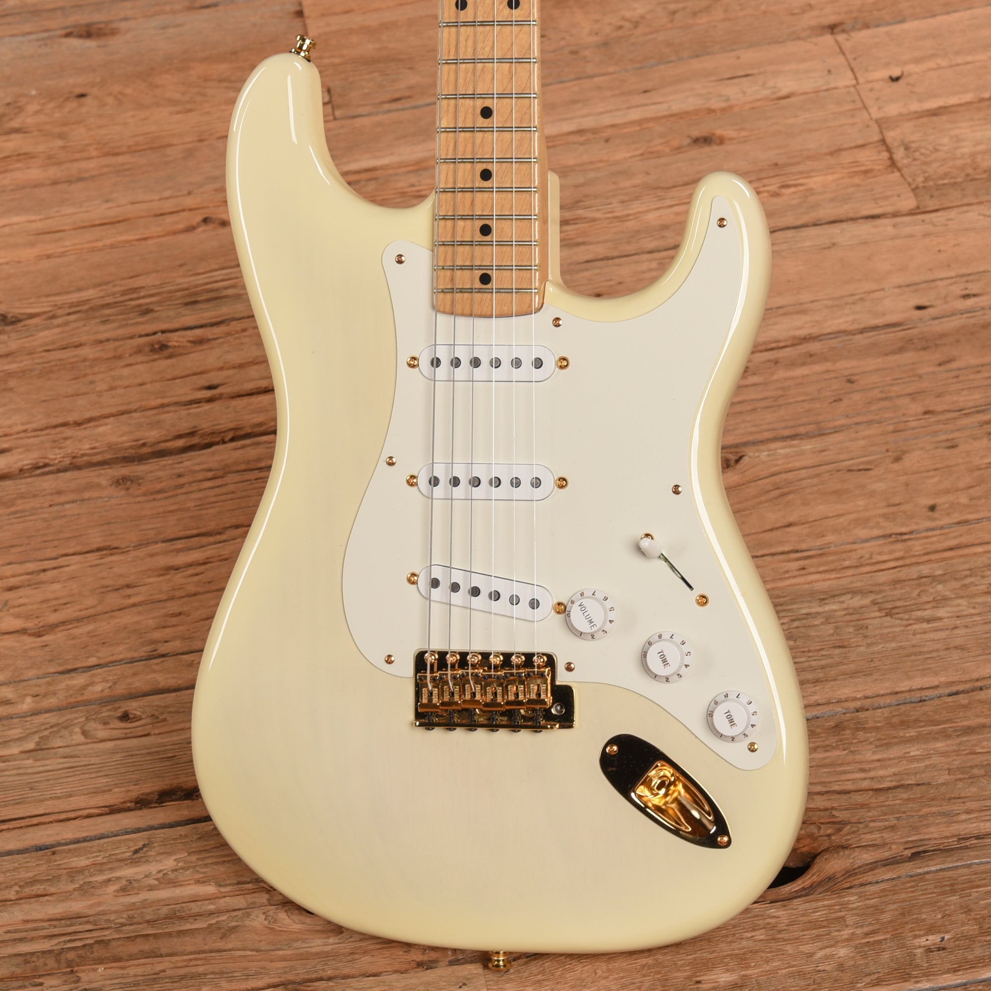 Fender American Vintage '56 Stratocaster Aged White Blonde 2014