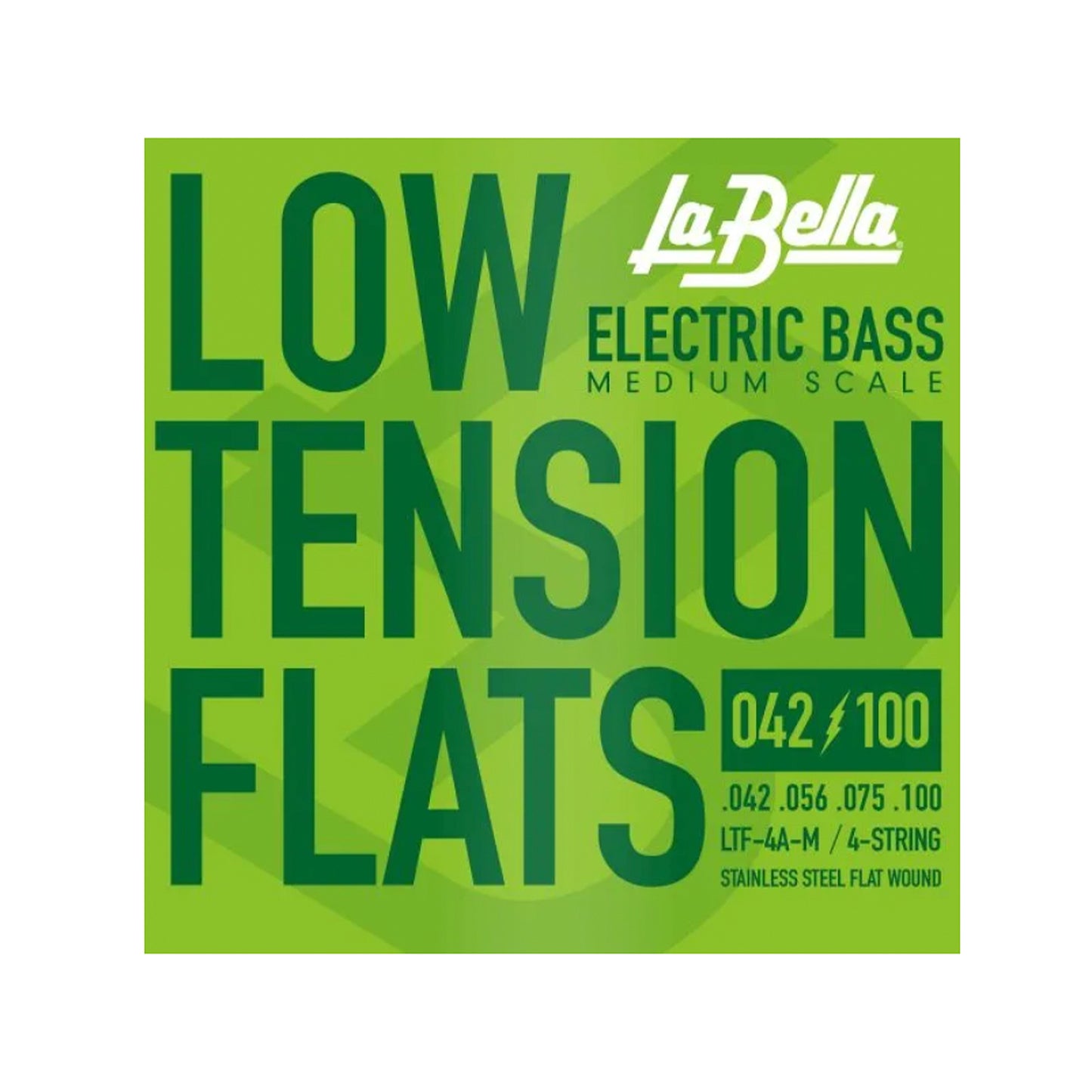 La Bella LTF-4A-M Low Tension Flexible Flats Medium Scale 42-100