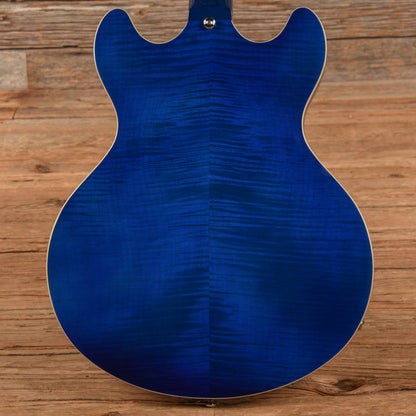 D'Angelico Premier Grateful Dead DC Semi-Hollow w/ Stop Bar   LEFTY